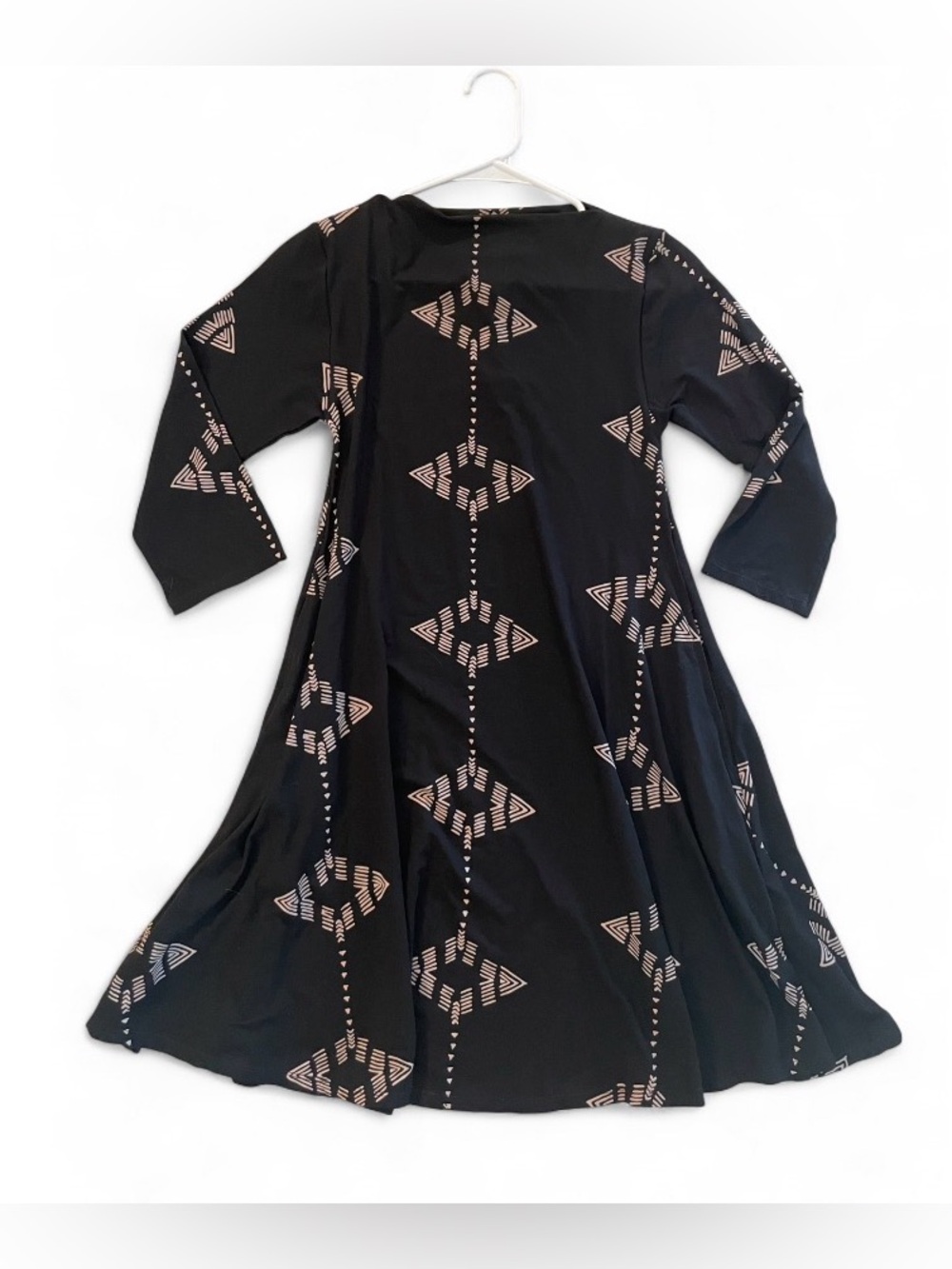 NWT Bel Kazan Anthropologie Little Black Dress Mini Flowy A-Line, Made in Bali